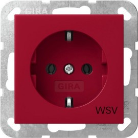 GIRA SCHUKO-WSV-System Rot