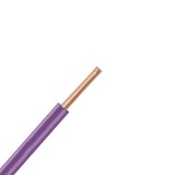 Электрический кабель H07V-U 1 * 2.5 мм² фиолетовый медный