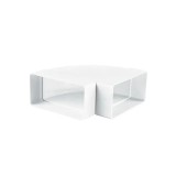 Соеденитель воздуховода Ventika KP60-4 60 x 238 x 32mm пластик белый