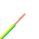 Электрический кабель H05V-K 1 * 1.0 мм² жёлтый/Зелёный медный