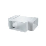 Соеденитель воздуховода Ventika KP55-6 55 x 110mm пластик белый