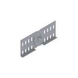Шарнирный соединитель для лотка AMF 300 x 100 x 1.2 мм оцинкованная сталь