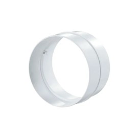 Коннектор с заслонкой Vents 212 62 x 125mm пластик белый