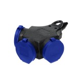 Тройная мобильная розетка ORNO ORAE13209GS 3P 16 A 220 - 240 В IP44