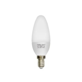 Светодиодная лампа Panlight Candle Frosted 7 Вт E14 4000 K 520 лм 220 - 240 В