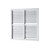 Решетка вентиляций Ventika ORK 750 x 750mm metal белый