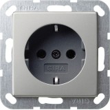 GIRA SCHUKO-SRK-System Edelstahl