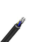 Экранированный кабель PGA electric AC2XY 5 * 16 мм² чёрный алюминий