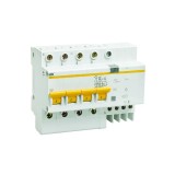 Дифференциальный переключатель IEK AD14 C 30 мА 16/25 A 4P 220 В