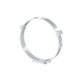 Соеденитель воздуховода Vents 26 20 x 128mm пластик белый