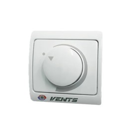 Регулятор проветривателя Vents РС-1-400 78 x 78 x 63mm пластик белый