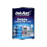 Эмаль Dekart PF-115P желтый/Kоричневый 0.9 л