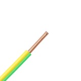 Электрический кабель H07V-U 1 * 2.5 мм² жёлтый/Зелёный медный