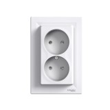 Двойная розетка Schneider-Electric Аsfora