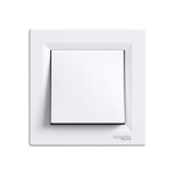 Выключатель одноклавишный Schneider-Electric EPH0100121 asfora 10 A 250 В белый