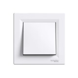 Выключатель одноклавишный проходной Schneider-Electric Asfora 10A 250В белый